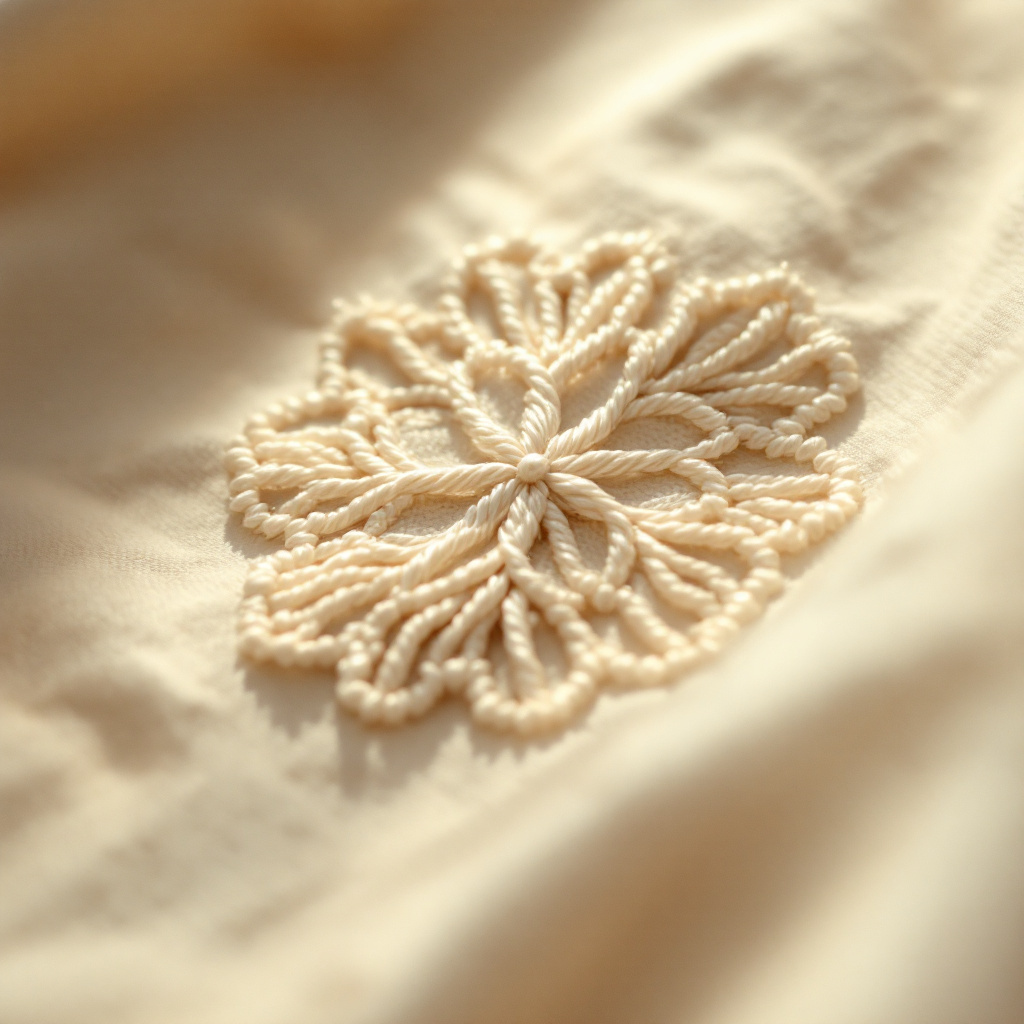 Tone-on-Tone Embroidery
